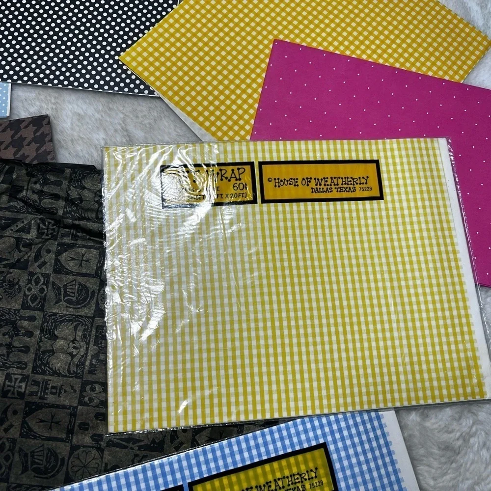 House of Weatherly gift wrap sets